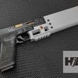 20211214_223845-2.jpg Free STL file Silencer for airsoft glock・Object to download and to 3D print