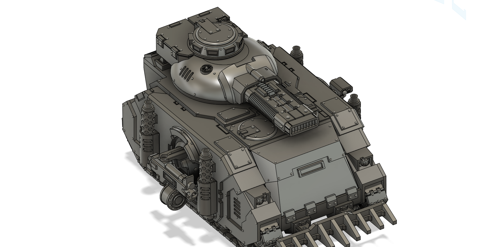 Deimos-Pattern-Predator-Hull-v18.png Файл STL Атакующий танк с узором Марса・Дизайн 3D-печати для загрузки3D, Craftos