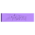VENOM PART 1.stl Venom - logo