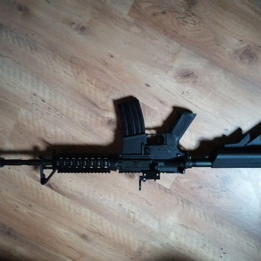 V3 airsoft silencer - 3D model önizlemesi