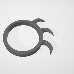 Wave-Blade-Ring.jpg STL-Datei Klinge Welle Kakute Ring・Design für 3D-Drucker zum herunterladen