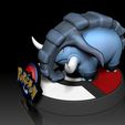 Donphan_03.jpg Donphan (V1) Pokémon figurine - 3D print model