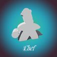 Chef.jpg BEST MEEPLE MEGA PACK INCLUDING ALIEN & MECH (COMMERCIAL VERSION)