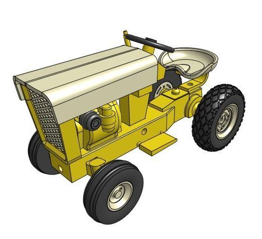 GT5V2.JPG GT5 1/25 Garden Tractor Model