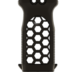 foregrip-larger-honeycomb.png STL file Grips and foregrips Collection・3D printing model to download