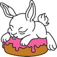 zajda-donut-barva.jpg Cute easter bunny