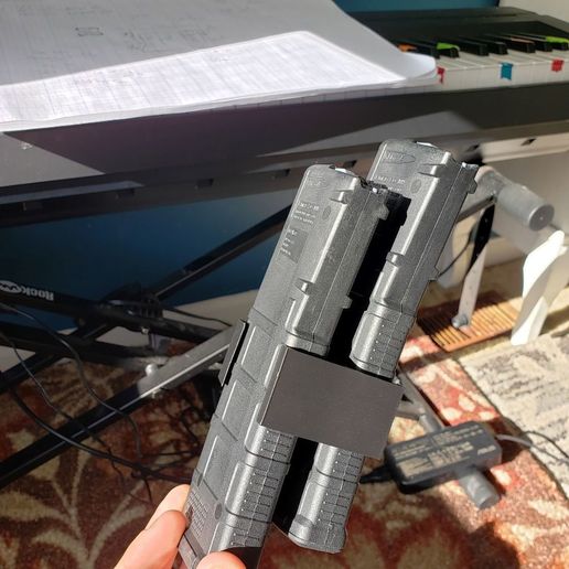 Magaziene Coupler PMAG GEN3 Magpul 3D model