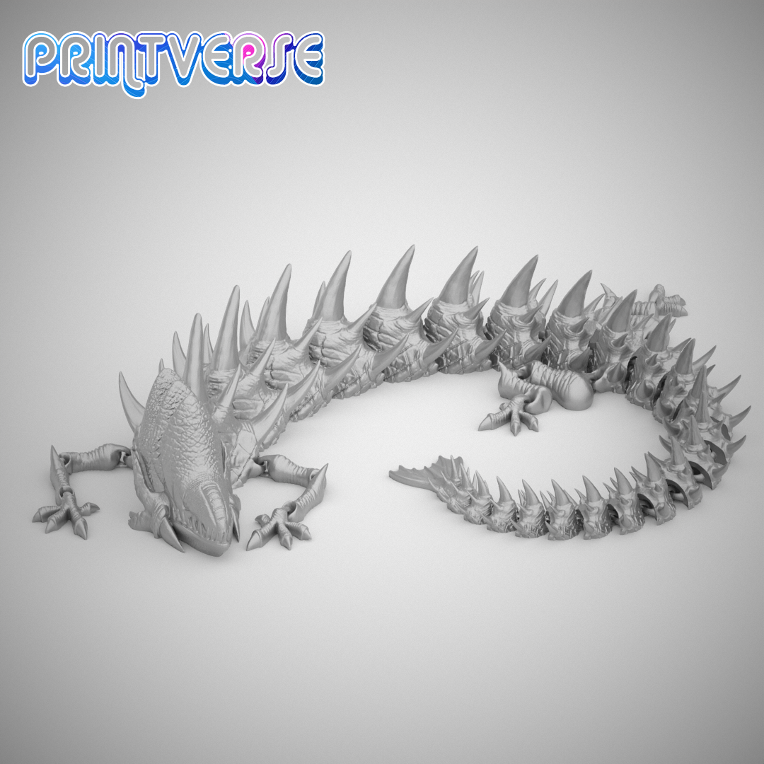 Mythical-Dragon_Camera-2_001.png Fichier STL Impression de dragon mythique en place sans support・Modèle imprimable en 3D à télécharger, Printverse