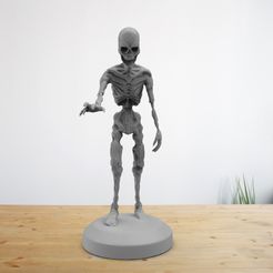 3dprint.35.jpg Undead Skeleton 3D Print Figure