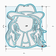 Cowgirl-1.png Cowgirl Freshie Mold