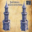 Imperial-Watchtower-2-p.jpg Imperial Watchtower - Tabletop Terrain - 28 MM