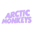 Logo Name.stl Arctic Monkeys Square Sign