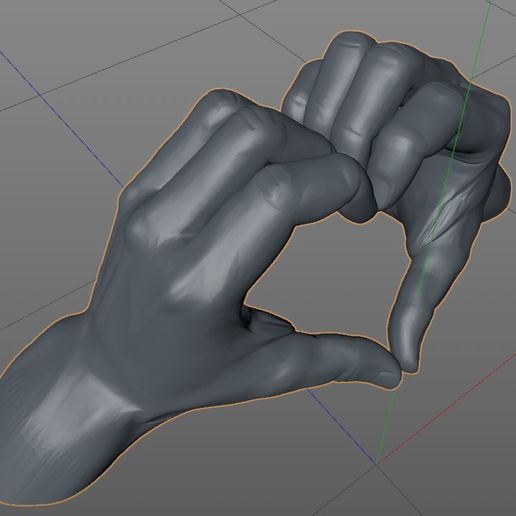 💜 Heart in the hand・Free GCODE File for ・Cults