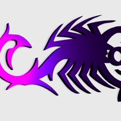 Scorpio.png Бесплатный 3D файл Scorpion Tribal Pendant・Идея 3D-печати для скачивания