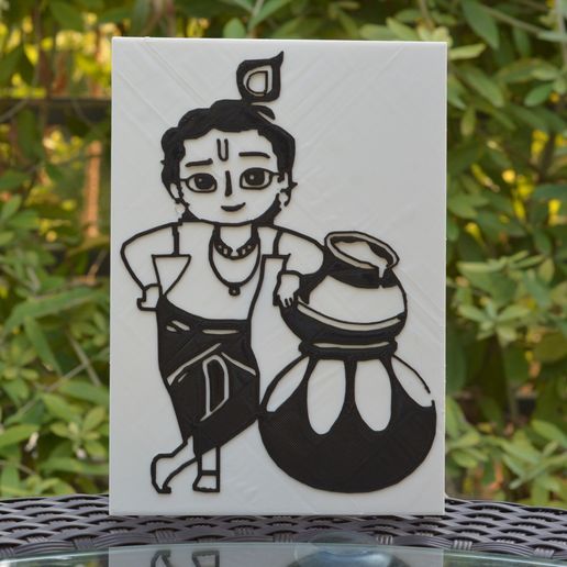 Kid Krishna 3D model