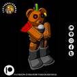 bear1.png Teddy and the Boys  (32mm scale, scaleable)
