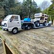 IMG_20240211_131734.jpg Kei Truck Keitruck D12 WPL 1/16 Semi low loader trailer