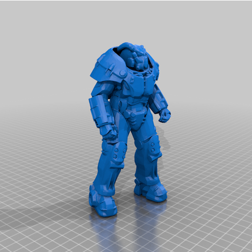 Fallout 4 X01 Power Armor 3D model