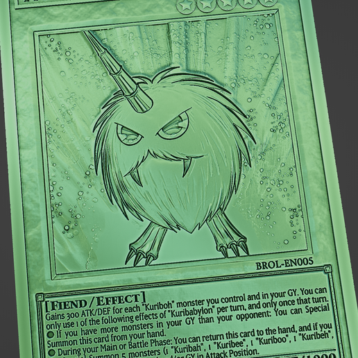 kuribabylon yugioh card [BROL-EN005] Ultra Rare Fiend/Effect  Kuribabylon - yugiohFree STL