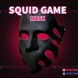 Squid_Game_number_29_mask_3d_print_model_01.jpg Squid Game Number 29 Mask - Squid Game Mask