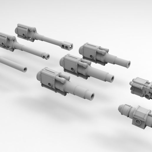 Interstellar Army Field Artillery Weapons