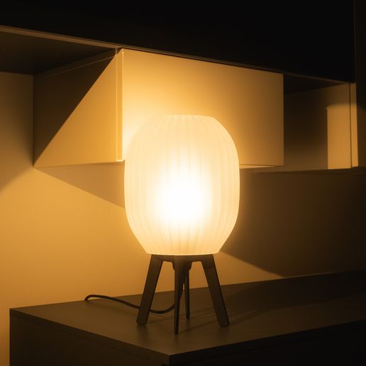 Modern table lamp - Foru and Loof - 3D model önizlemesi
