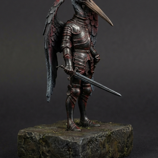 Halphas Goetia Demon STL Statue