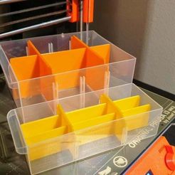 Free STL file Small Stanley Organizer Containers 🤏・3D printer