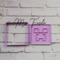 creeper-foto.jpeg STL file Creeper cutter and marker・3D printing design to download