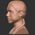 6.jpg Archivo STL Busto de Greta Thunberg para impresión 3D・Modelo para descargar e imprimir en 3D