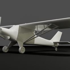 0001.png STL file Aero Boero 180・3D printer model to download