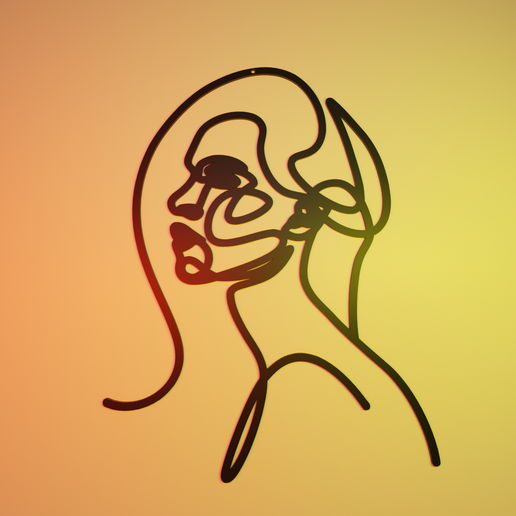 aesthetic table 3D model