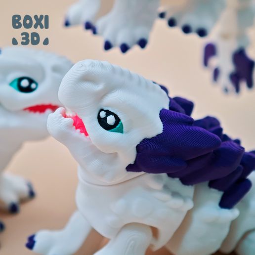 👹 SHIMO - FLEXI - ARTICULATED - CUTE-PRINT IN PLACE・ 3D File for 3D ...