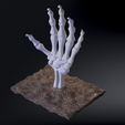Skull_Hand_Cover_.png Skeleton Hand Spooky Bony Hand / Halloween Ornament 🦴