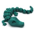 DSC01287 copia.jpg Файл STL Articulated Alligator・Дизайн 3D принтера для загрузки