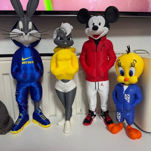 5bb15d75-9c15-4268-ae70-7cbd4de1d589.jpeg Tweety Urban Vibes (MultiParts - 3MF Ready)