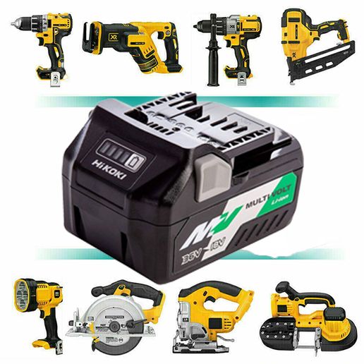 Hitachi - Hikoki 18v battery to DeWALT 18v XR 3D model