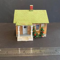 C2034-1.jpg HO Scale Sears Modern Home C2034 Cottage