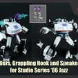 Jazz_Addons_FS.jpg Fillers, Grappling Hook and Speakers for Transformers SS86 Jazz