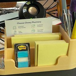 20200929_164651440_iOS_Large.jpg Бесплатный STL файл Desk Organizer (remix)・3D-печатный объект для загрузки
