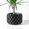 untitled-1570.jpg The Torio Planter Pot with Drainage Tray & Stand: Modern and Unique Home Decor for Plants and Succulents  | STL File