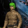 screenshot.5218.jpg Star Wars .Luke Skywalker (Bespin Fatigues) - vintage style 3.75" action figure .OBJ Kenner style.
