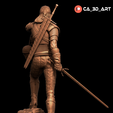 _3D_ART CA Geralt 3D Print