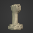 I10.png Low Poly Hand Figurine