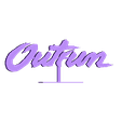 Outrun-Logo-stand.stl OutRun Subreddit Logo