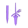 10-Fleurdelys_Sword3.stl Vagues de Hurlevent - Cartethyia & Fleurdelys [Gratuit]