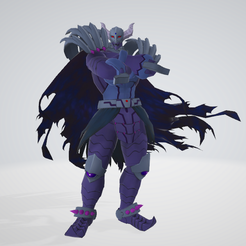 image-6.png Fichier STL Yugioh Caius the Shadow Monarch Pose 1 3d Print Model Figure・Design pour imprimante 3D à télécharger