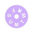 topper_inner.stl 药枕提醒