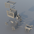 Prisoner-Carriage-6.png Medieval Prisoner Carriage 28 MM Tabletop Terrain