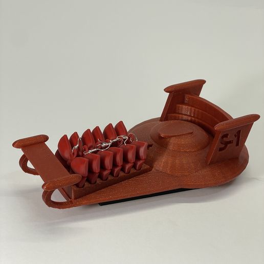 DERF3D's Arthur Christmas S1 with Bow earring Cargo 3D model